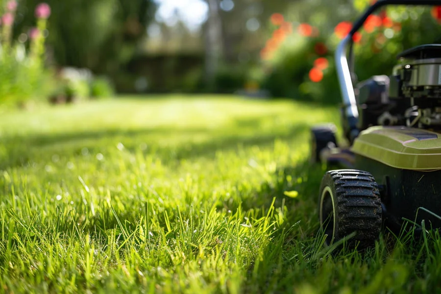 electric cordless push mower